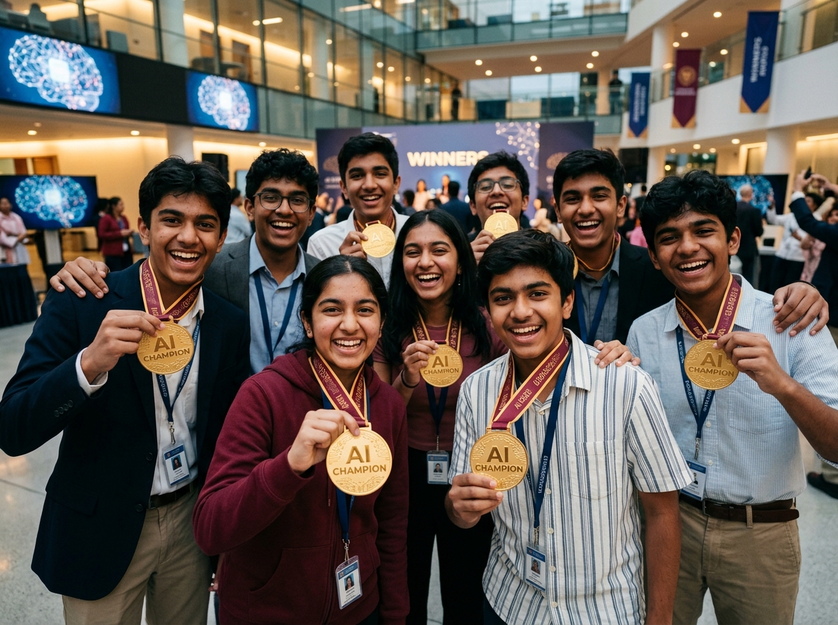 Recognition, AI Champion Medal & Official Certificate
